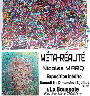 Meta-Réalité, Art Transgraphique : Nicolas Marq