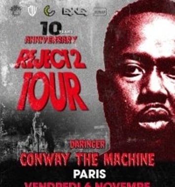Conway the Machine et 10 Ans de Reject 2 Tour 2026