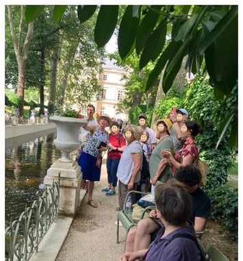 Parcours : paysage et biodiversité autour du jardin du Luxembourg, une expérience d'accueil de la biodiversité
