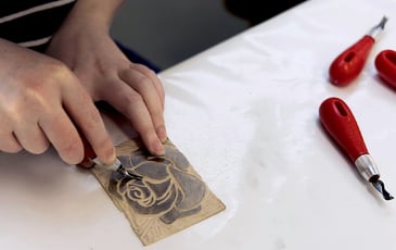 Initiation à la linogravure