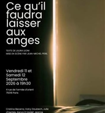 Ce qu'il faudra laisser aux anges