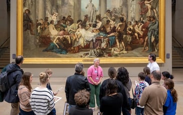 Visite-croquis en famille : "La gare devient musée"