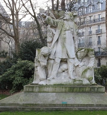 Découverte du monument à Gambetta d'Aubé
