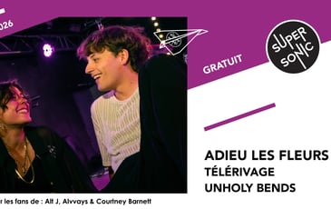 Adieu les fleurs • Télérivage • Unholy Bends