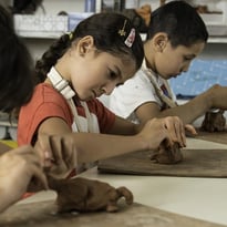 Visites et ateliers en lien avec le Contrepoint d'Anthony Guerrée, Terres mêlées
