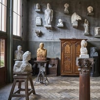Visites et ateliers en lien avec le Contrepoint d'Anthony Guerrée, Atelier d'artiste : matériaux et savoir-faire