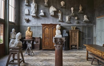 Visites et ateliers en lien avec le Contrepoint d'Anthony Guerrée, Atelier d'artiste : matériaux et savoir-faire
