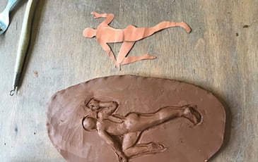 Sculpter les muses de l'atelier de Delacroix