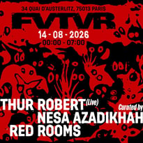 FVTVR invites Arthur Robert Live Nesa Azadikhah Red Rooms