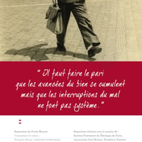 Exposition "Paul Ricoeur : la traversée du siècle"