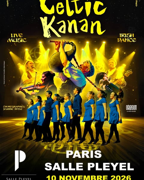 Celtic Kanan, Un show 100 % Live Music & Irish Dance