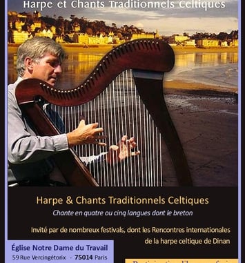 Harpe & Chants Traditionnels Celtiques — Yvon Le Quellec