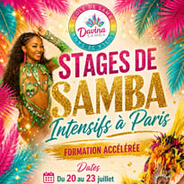 Formation Samba do Brasil accélérée été 2026 – Davina Samba
