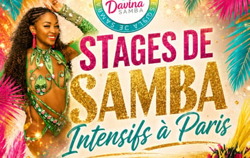 Formation Samba do Brasil accélérée été 2026 – Davina Samba