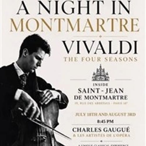 Les Artistes de l'Opéra et Charles Gaugué : Les Quatre Saisons de Vivaldi et l'Ave Maria à Montmartre 1