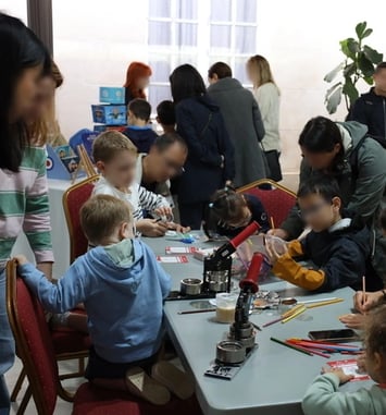 Atelier ludo-éducatif à l'École militaire