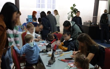 Atelier ludo-éducatif à l'École militaire