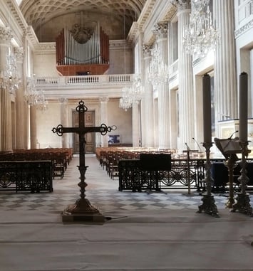La chapelle Saint-Louis de l'École militaire de Paris