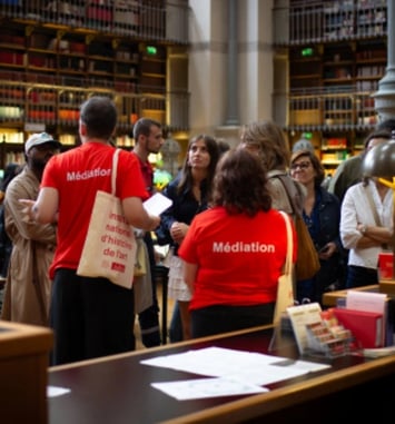 Visites commentées de la salle Labrouste, bibliothèque de l'Institut national d'histoire de l'art