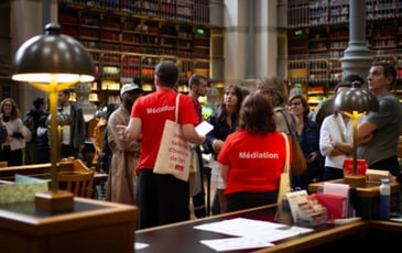 Visites commentées de la salle Labrouste, bibliothèque de l'Institut national d'histoire de l'art
