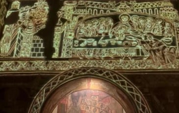 Vidéo-mapping de Nohant-Vic