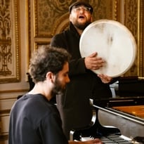 Concert d'Abo Gabi et Camille El Bacha, organisé en collaboration avec Pax Musica