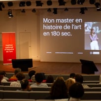 Concours d'éloquence « Mon master en histoire de l'art et en archéologie en 180 secondes »