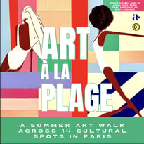 Art à la plage : parcours d'art estival à Paris