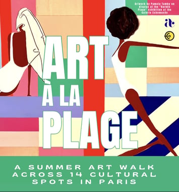 Art à la plage : parcours d'art estival à Paris