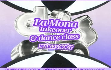 Disco Disco Croisière : La Mona + Dance Class (takeover)