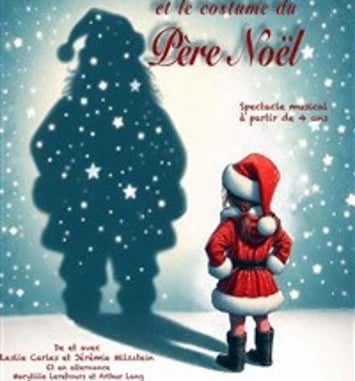 Charlotte et le costume du Père Noël