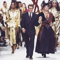 Saint Laurent rive gauche : promenade dans le Paris d'Yves Saint Laurent
