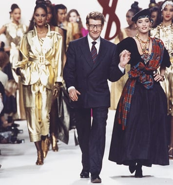 Saint Laurent rive gauche : promenade dans le Paris d'Yves Saint Laurent