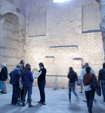 Les thermes des gallo-romains à Lutèce