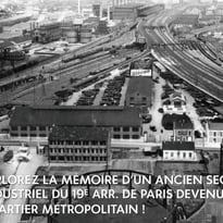 Promenade Urbaine, Retour vers le futur... du quartier Rosa Parks (19e arr.)