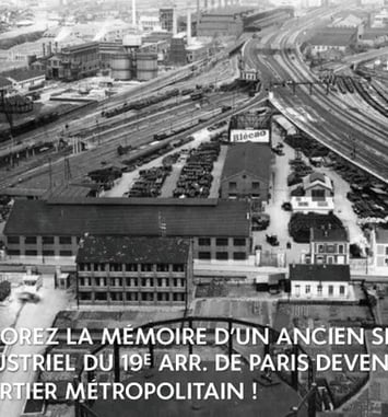 Promenade Urbaine, Retour vers le futur... du quartier Rosa Parks (19e arr.)