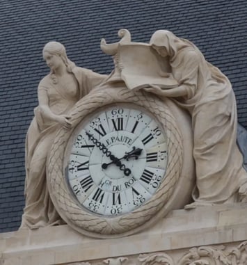 L'horloge Lepaute de l'École militaire de Paris