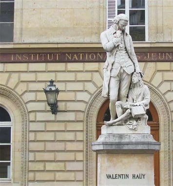 Ateliers à l'Institut National des Jeunes Aveugles