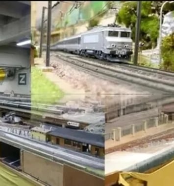 Visite guidée des réseaux miniatures sous la Gare de l'Est