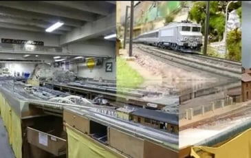 Visite guidée des réseaux miniatures sous la Gare de l'Est