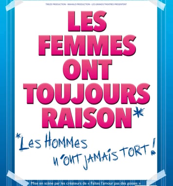 Les femmes ont toujours raison, les hommes n'ont jamais tort