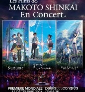 Ciné et concert Makoto Shinkai