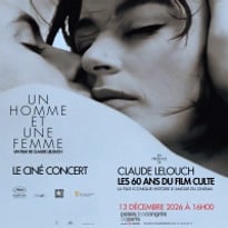 Ciné-concert Un Homme et une Femme