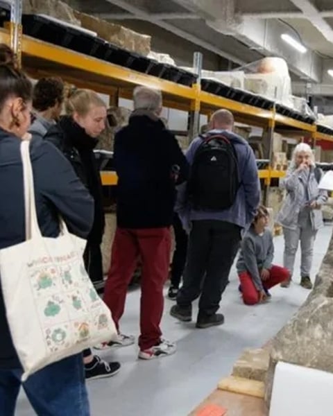 Les réserves archéologiques de Paris se dévoilent !