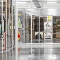 Visitez les réserves du fonds d'art contemporain !