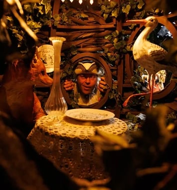 Visite de l'exposition immersive sur les fables de Jean de la Fontaine