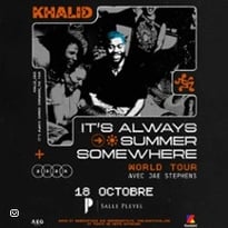 Khalid, It's Always Summer Somewhere Tour
