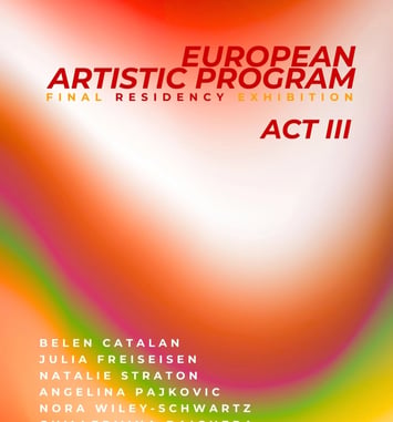 Vernissage European Artistic Program Act III