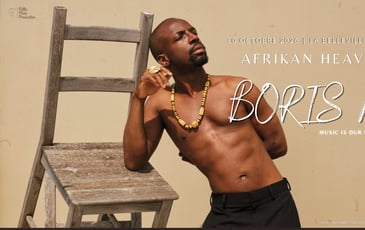 Boris M — Afrikan Heaven, music is our freedom (live)