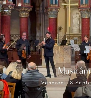Concert de l'Ensemble Musicâme France — Abbaye Saint-Germain-des-Prés